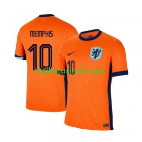 Maillot de Foot Pays-Bas Memphis Depay 10 Domicile UEFA EURO 2024